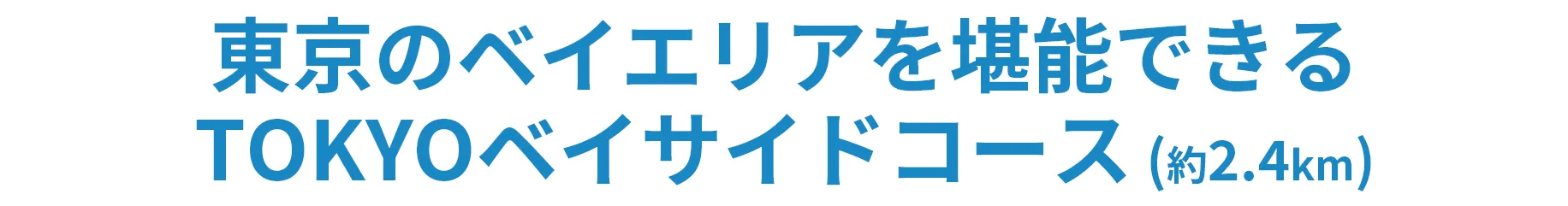 TOKYOベイサイドコース